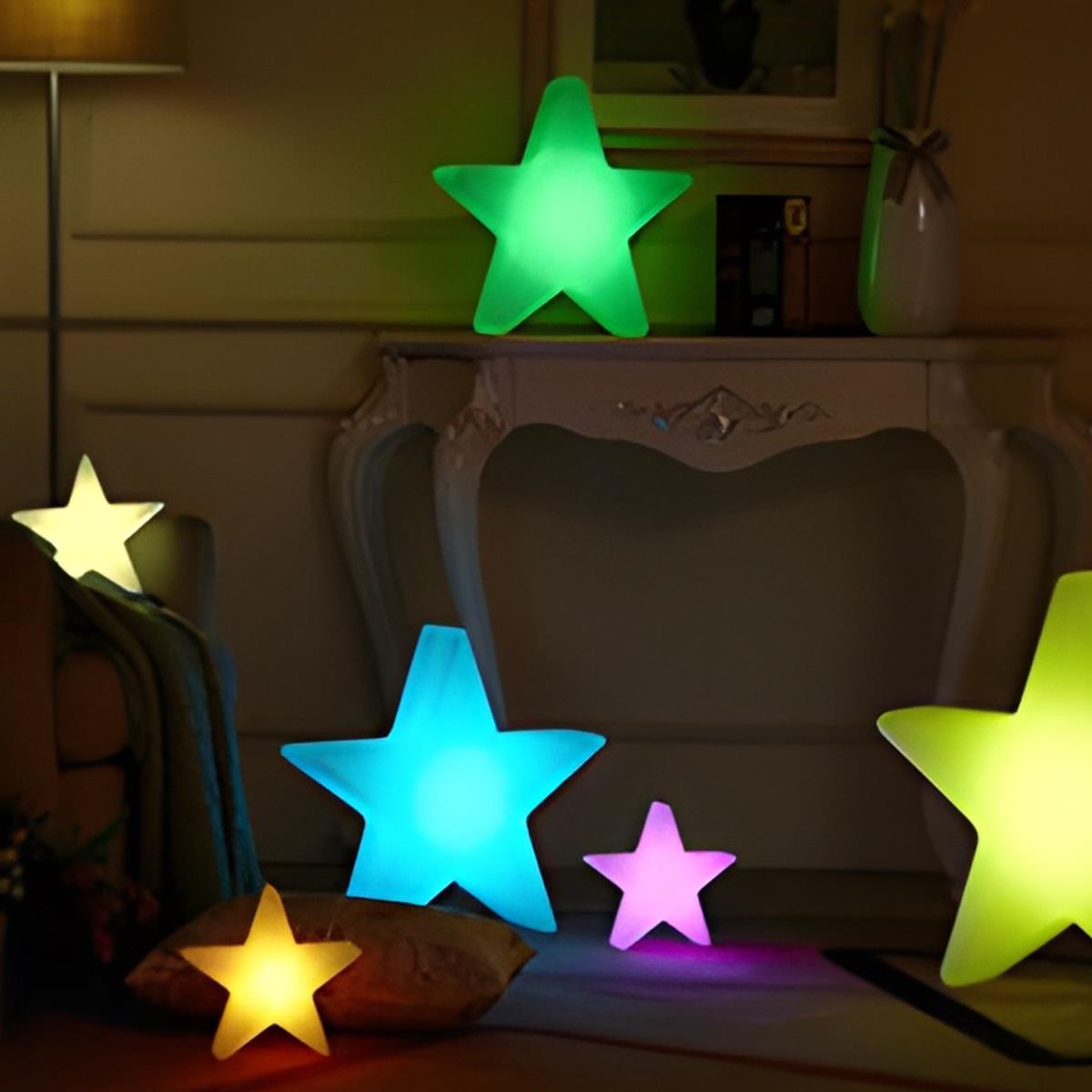 Waterproof Outdoor Christmas Star 16 Color RGB Dimmable LED Pendant Lights - Flare Shack