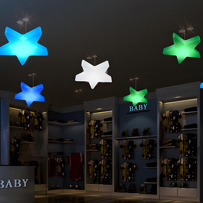 Waterproof Outdoor Christmas Star 16 Color RGB Dimmable LED Pendant Lights - Flare Shack