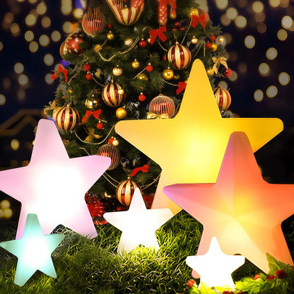 Waterproof Outdoor Christmas Star 16 Color RGB Dimmable LED Pendant Lights - Flare Shack