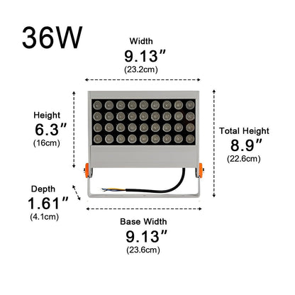 Waterproof Outdoor LED Spot Lights – Industrial Exterior Wall Washer Lighting