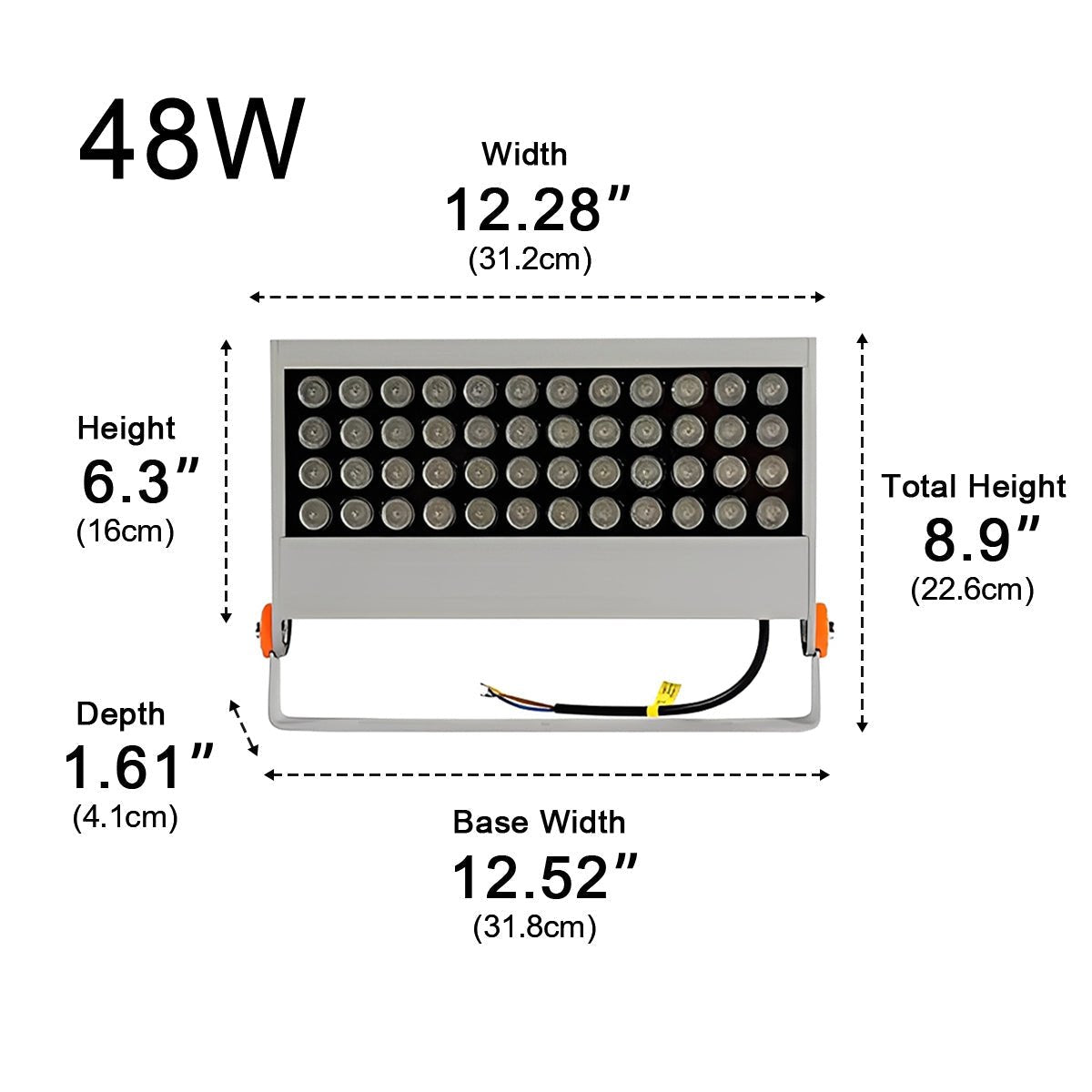 Waterproof Outdoor LED Spot Lights – Industrial Exterior Wall Washer Lighting