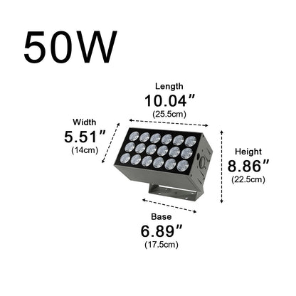 High Power LED Outdoor Wall Washer Light Architectural Spotlight