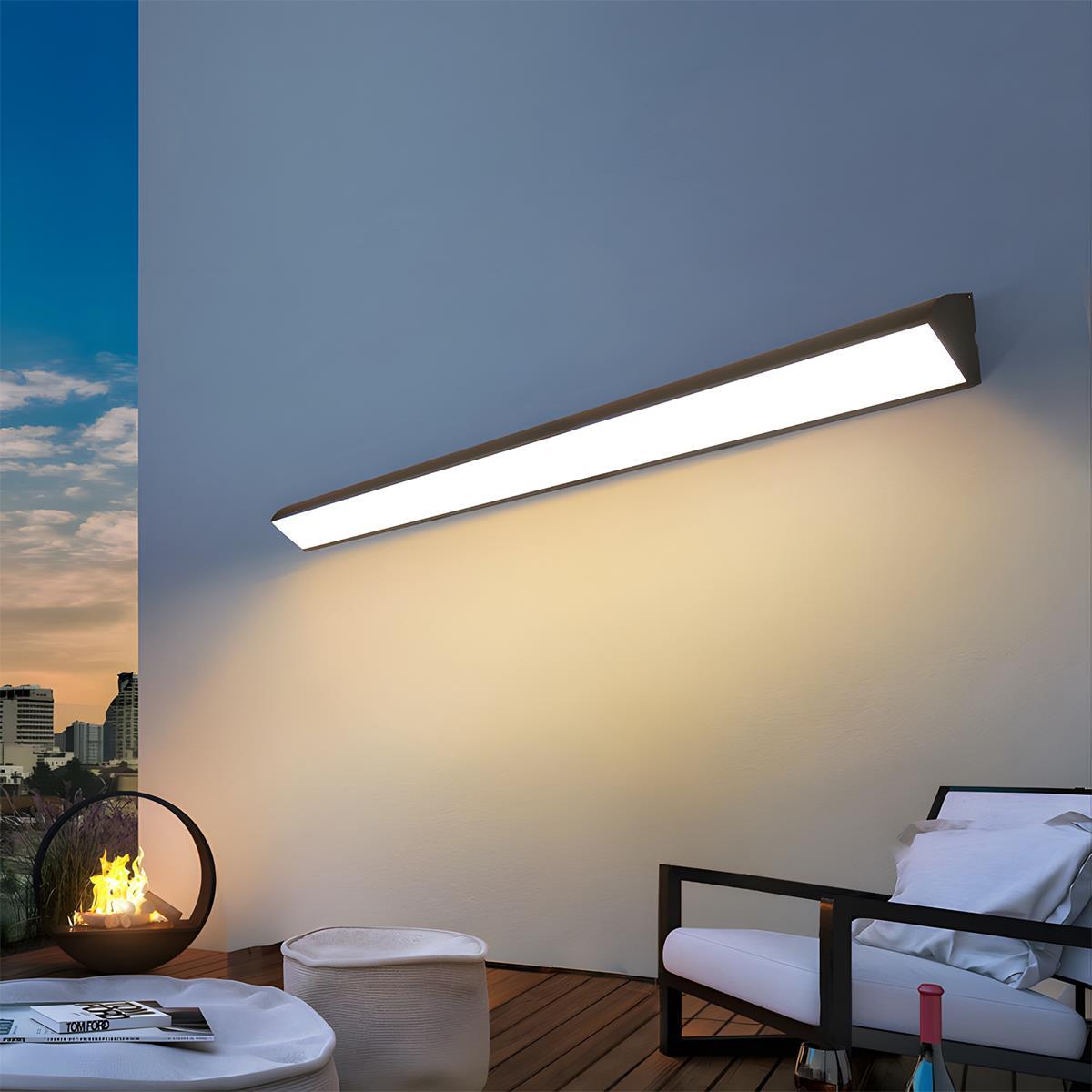 Waterproof Outdoor LED Strip Lights Porch Light Exterior Wall Lights - Flare Shack
