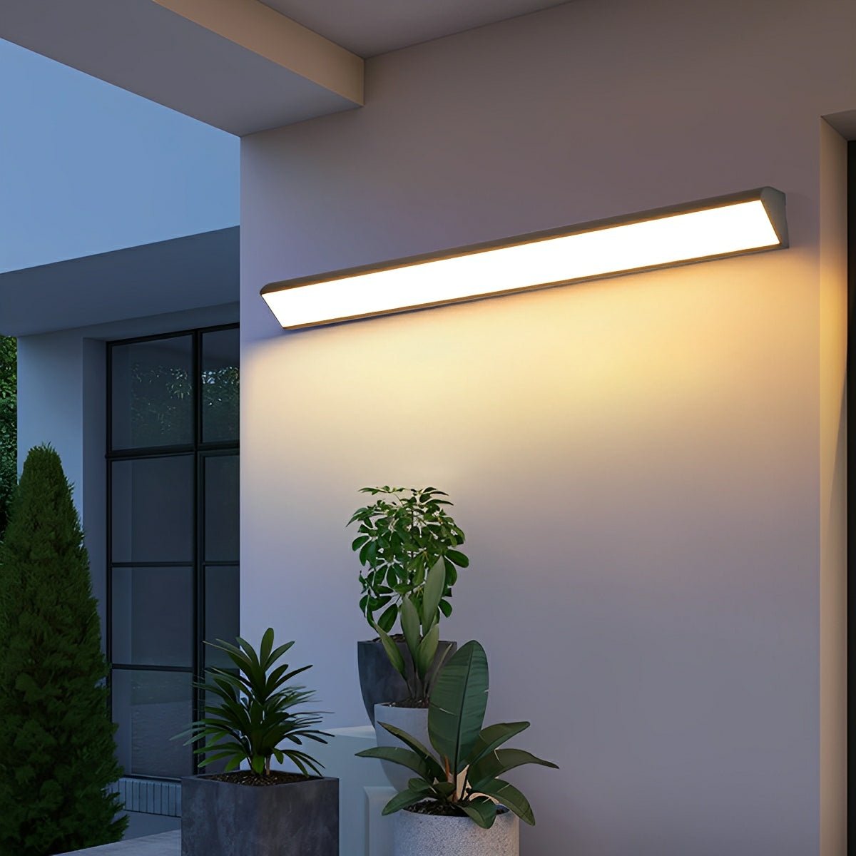 Waterproof Outdoor Motion Sensor LED Strip Lights Porch Light