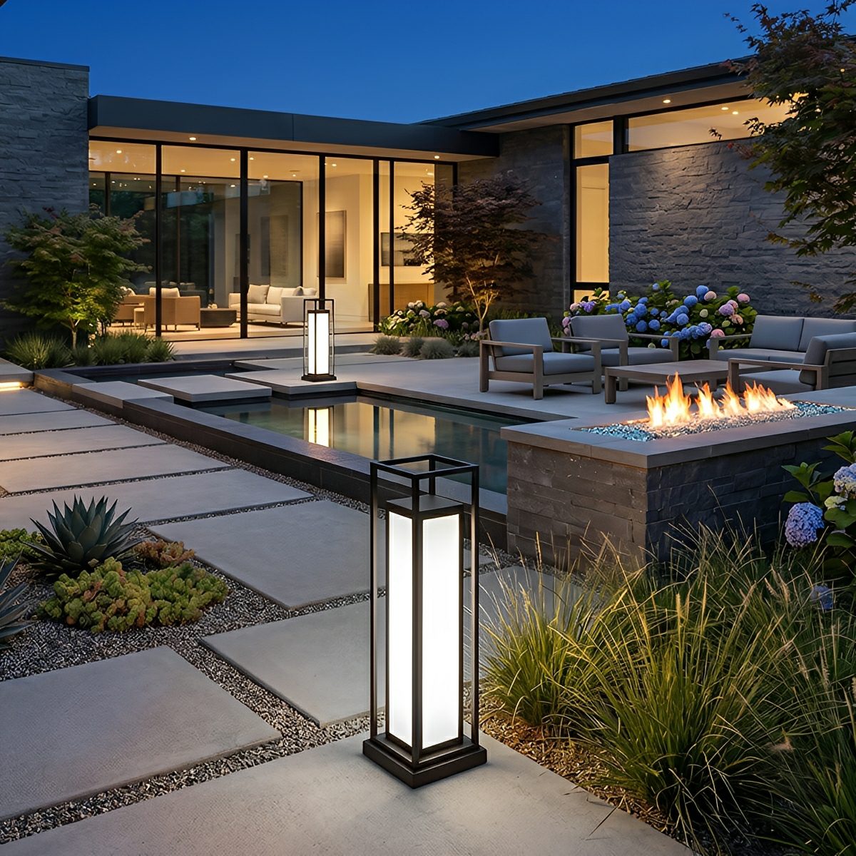 Waterproof Outdoor Post Lights LED Garden Lights Deck Light - Flare Shack