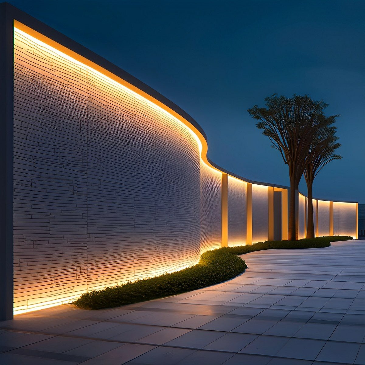 Waterproof Outdoor Recessed LED Flexible Linear Wall Washer DC24V - Flare Shack