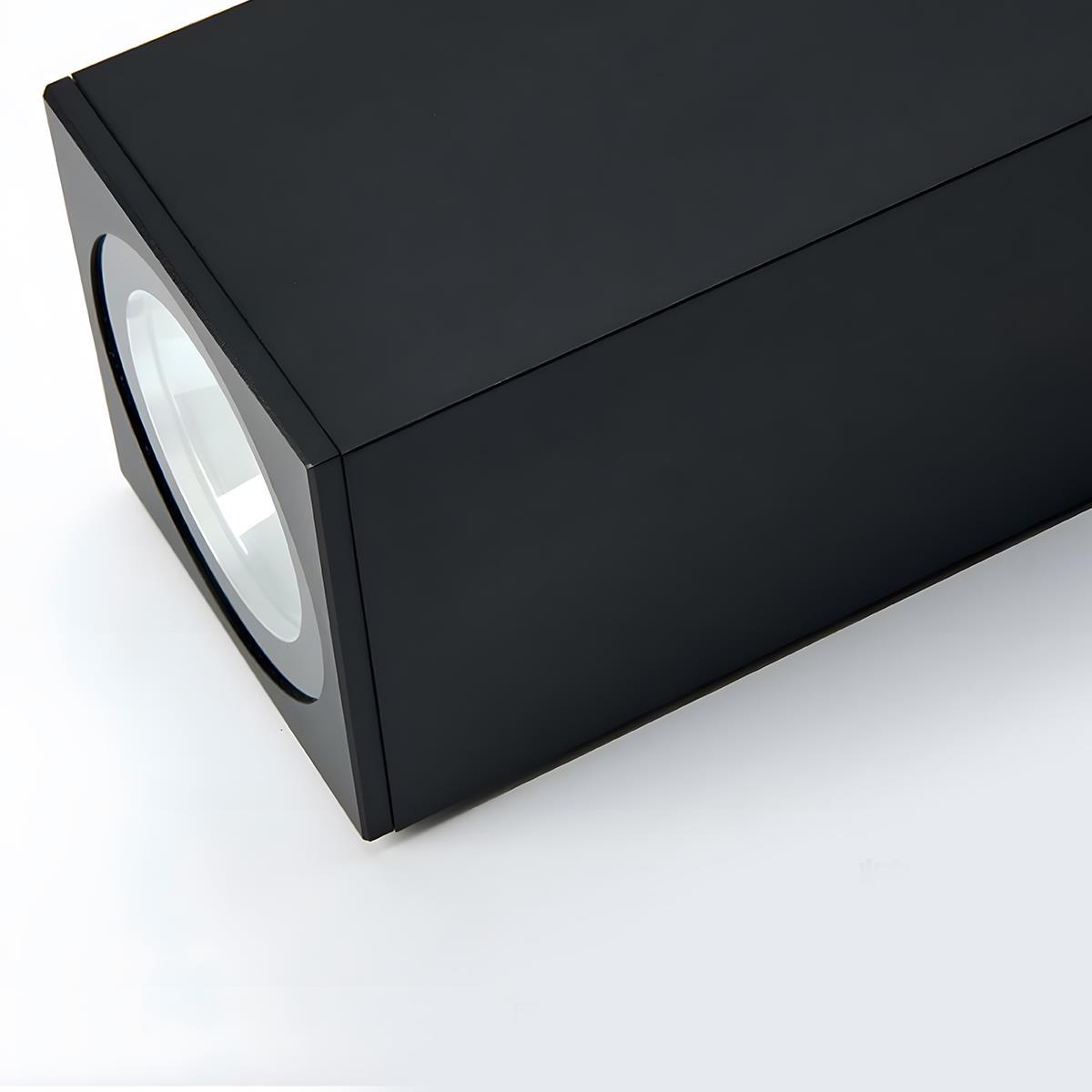 Dimmable Waterproof Outdoor Rectangular Up and Down Exterior Wall Lights