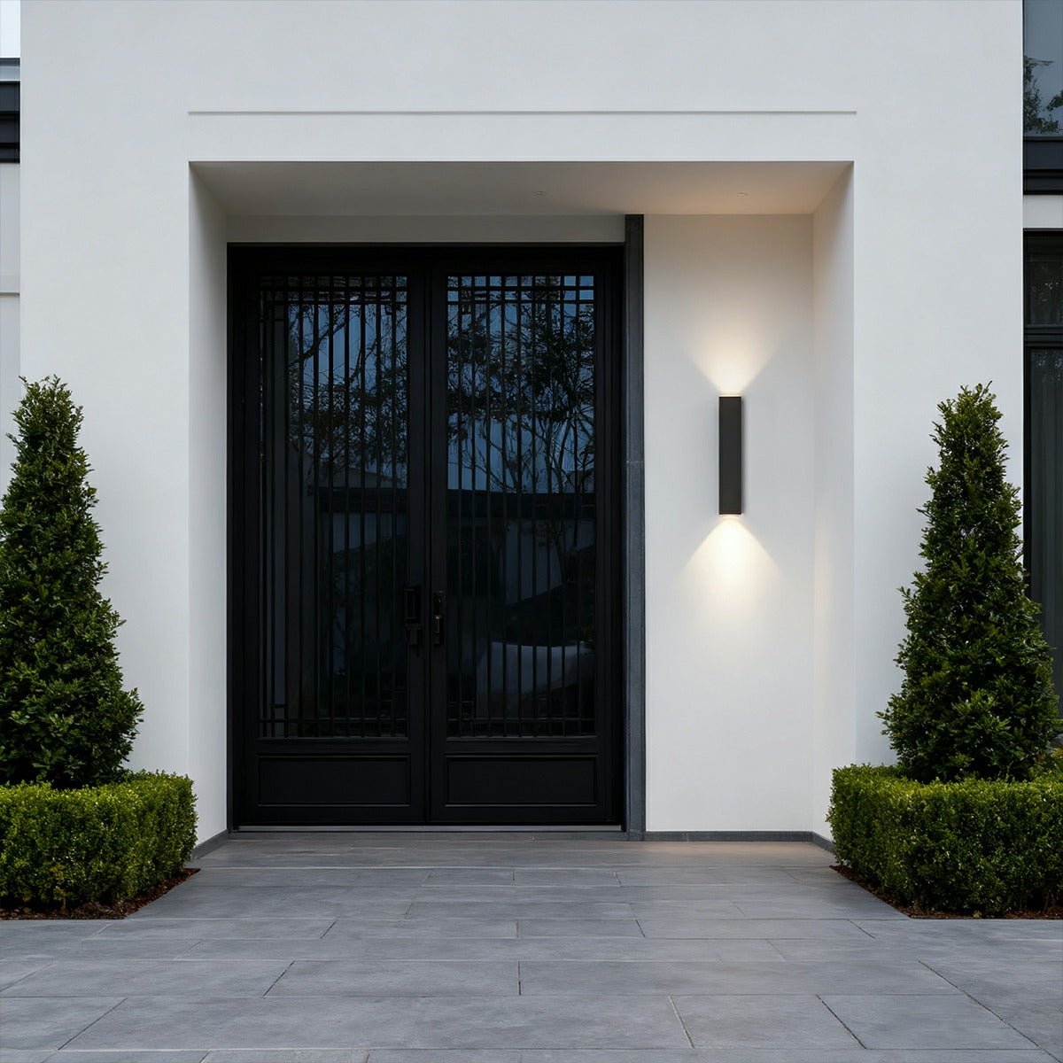 Waterproof Outdoor Rectangular Up and Down Exterior Wall Lights