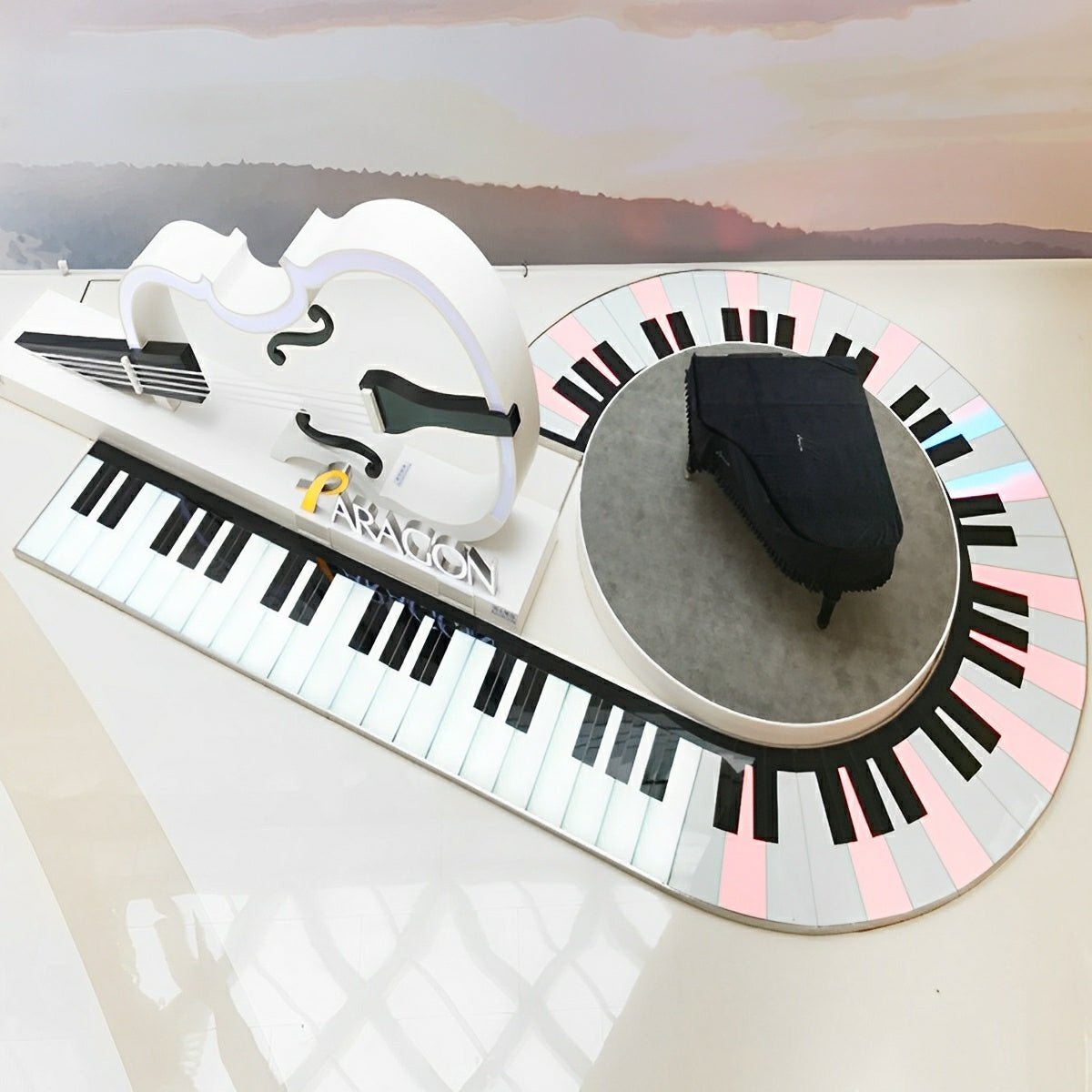 Waterproof Outdoor RGB Step Induction Piano LED Recessed Light Deck Lights DC24V