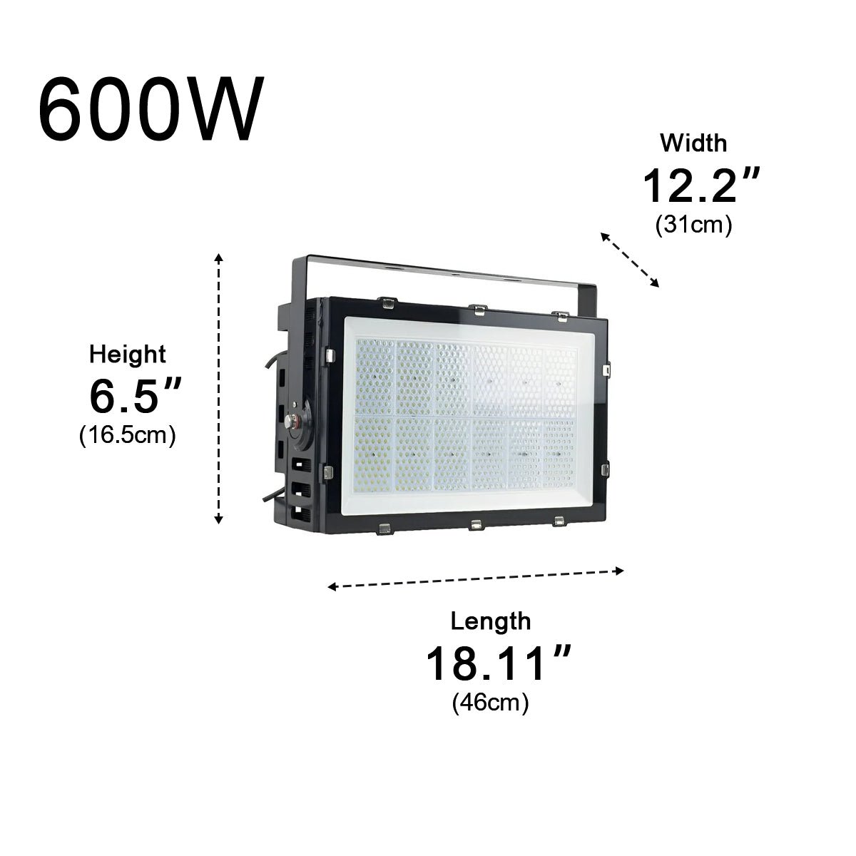 Waterproof Outdoor Super Bright High Power LED Architectural Floodlight