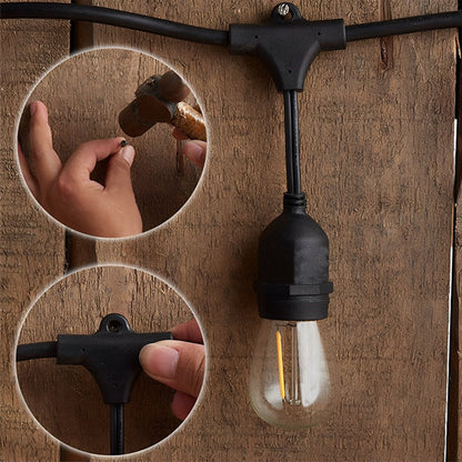 Waterproof LED Outdoor LED String Lights Garden Hanging Light