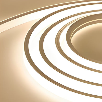 DIY Waterproof Recessed Silicone 24V Modern Flexible LED Strip Lights Linear Light 197''