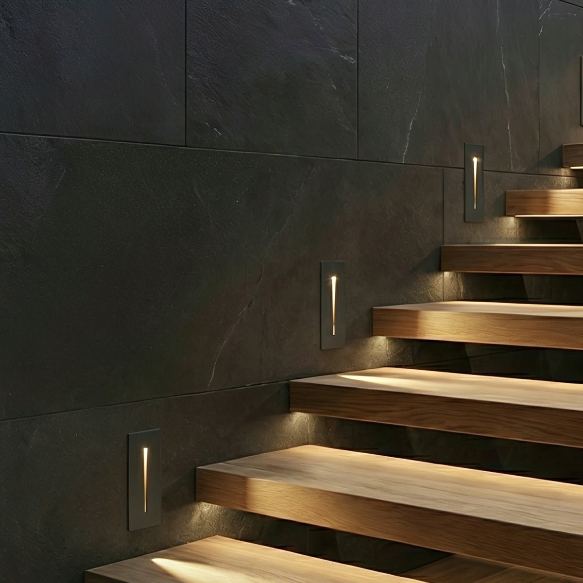 Waterproof Rectangle LED Waterproof Recessed Modern Foot Lights Step Lights - Flare Shack