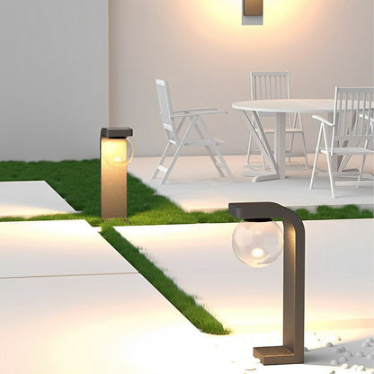 Waterproof Rectangular Globe Outdoor LED Landscape Lawn Lights