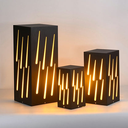 Waterproof Rectangular Meteor LED Outdoor Landscape Lighting
