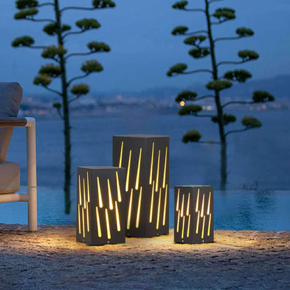 Waterproof Rectangular Meteor LED Outdoor Landscape Lighting