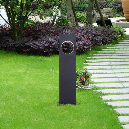 Waterproof Rectangular Ring Hollow Outdoor LED Landscape Lawn Lights