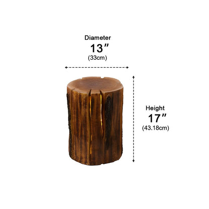 Waterproof Simulation Tree Stump Garden Landscape Lawn Light