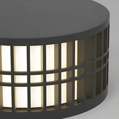 Waterproof Round Powerd LED Outdoor Post Lights