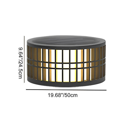 Waterproof Round Powerd LED Outdoor Post Lights