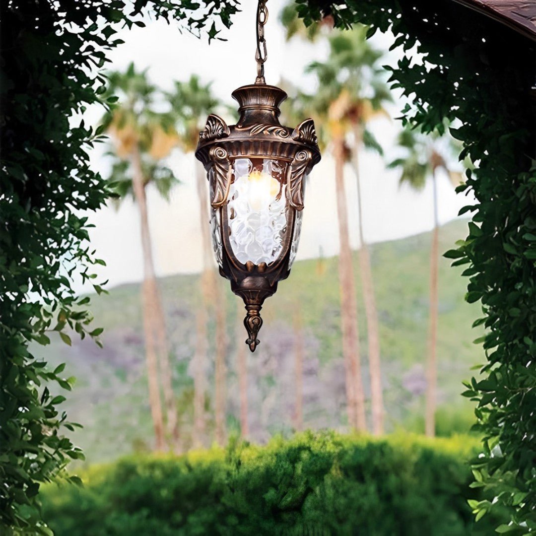 Waterproof Rustic Outdoor Pendant Lights Hanging Lantern - Flare Shack