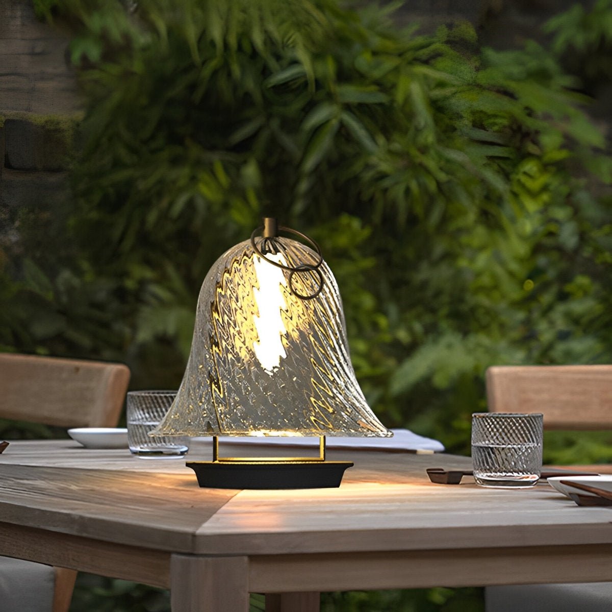 Waterproof Solar Bell Shape Outdoor Hanging Lights for Porch Garden - Flare Shack