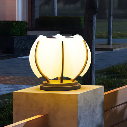 Waterproof Solar Flower Outdoor Post Lights - Flare Shack