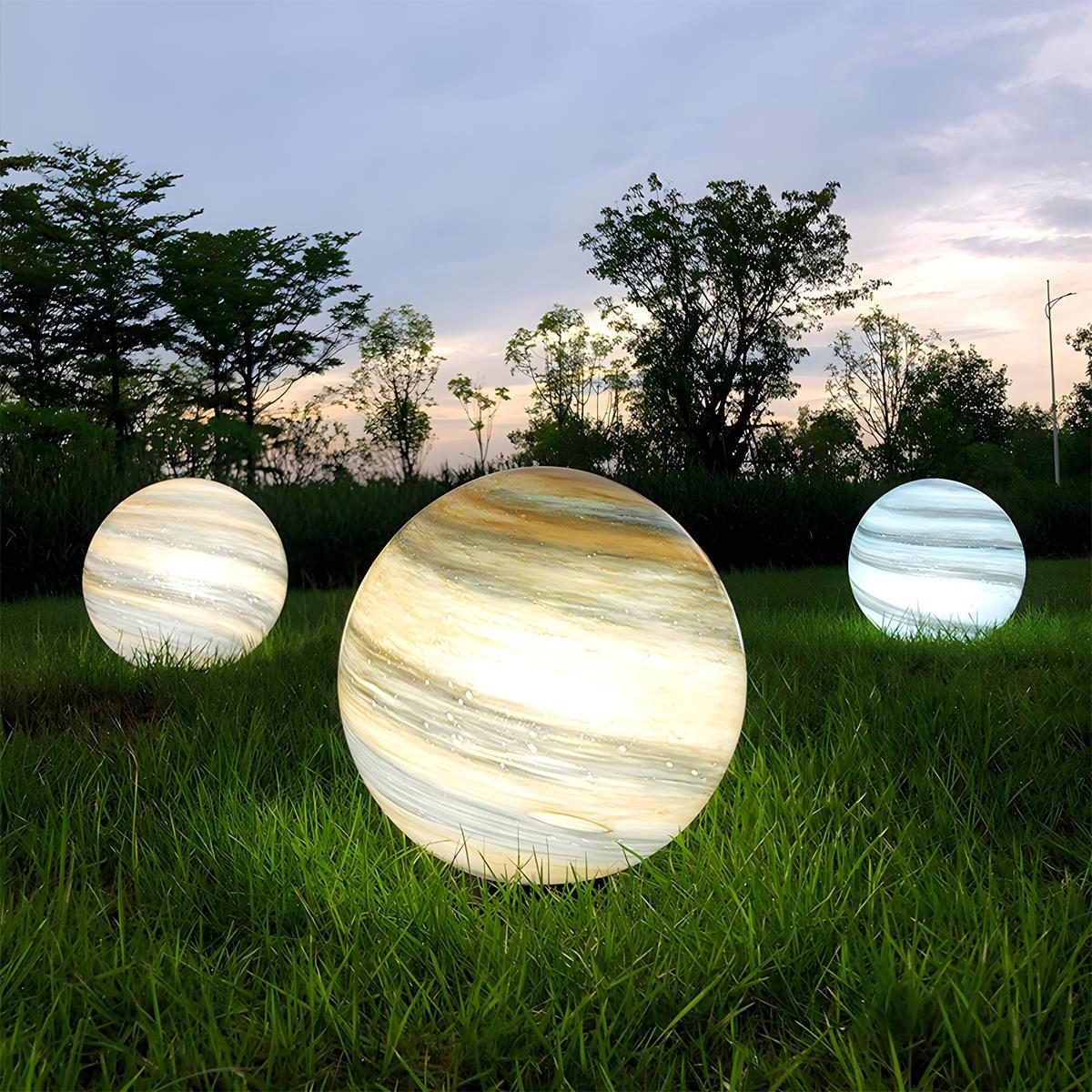 Waterproof Globe Planet LED Outdoor Landscape Lighting