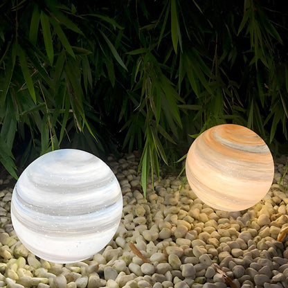 Waterproof Solar Globe Planet LED Outdoor Landscape Lighting - Flare Shack