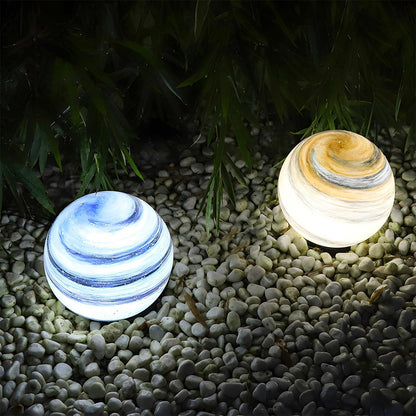Waterproof Solar Globe Planet LED Outdoor Landscape Lighting - Flare Shack