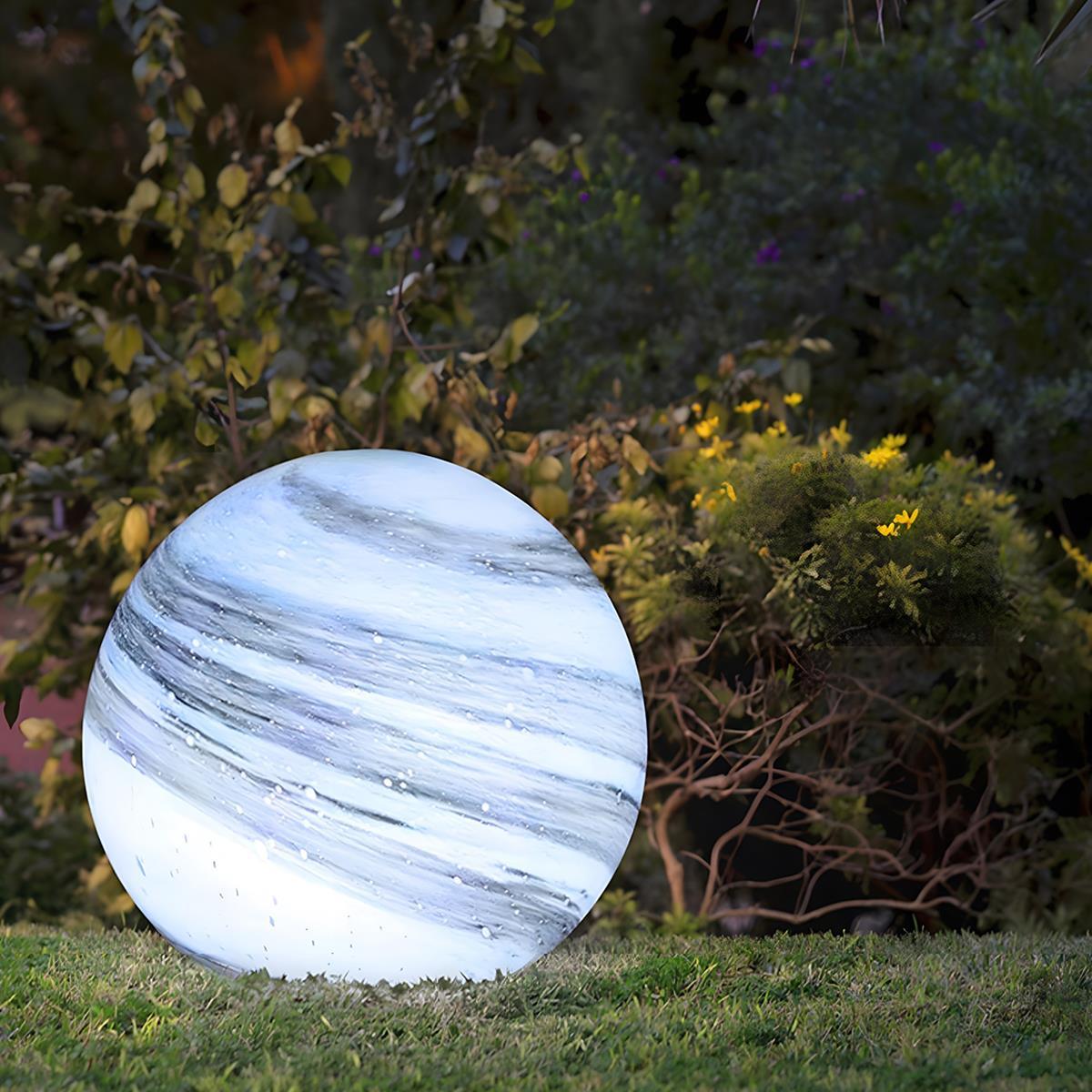 Waterproof Solar Globe Planet LED Outdoor Landscape Lighting - Flare Shack