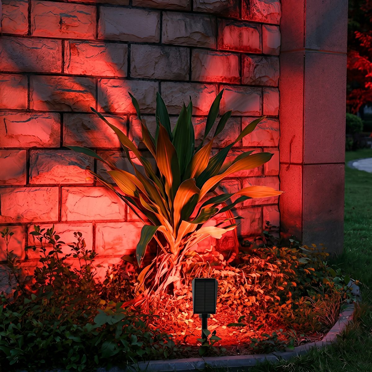 Waterproof Solar LED Adjustable Modern Outdoor Landscape Tree Spotlight - Flare Shack