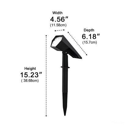 Waterproof Solar LED Adjustable Modern Outdoor Landscape Tree Spotlight