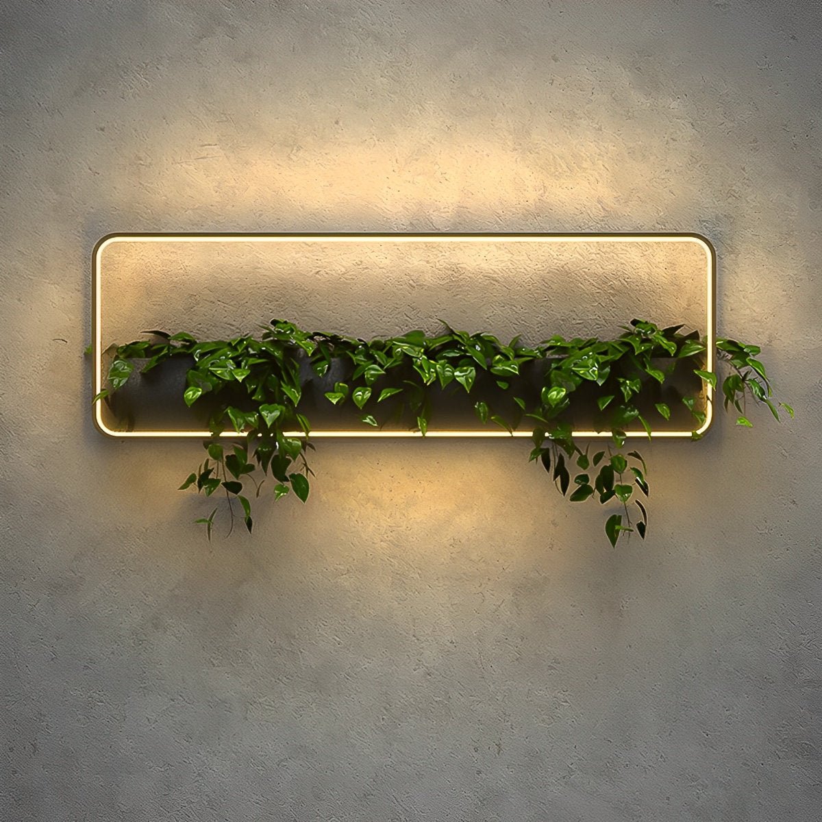 Waterproof Solar LED Outdoor Wall Light Plants Pot - Flare Shack