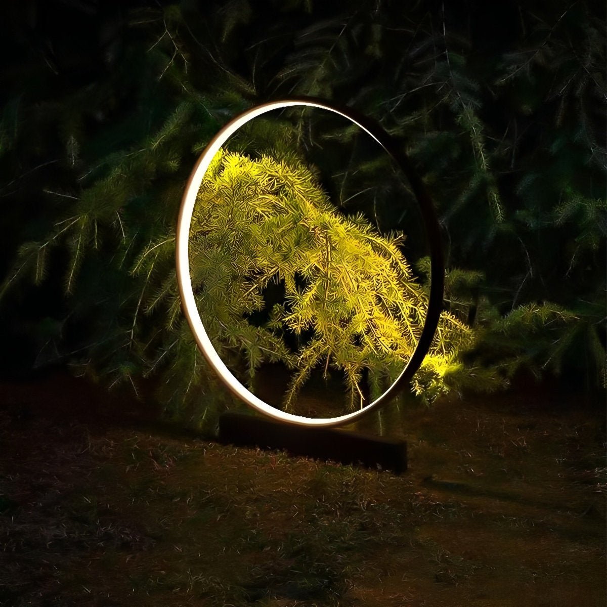 Waterproof Solar LED Ring Outdoor Lawn Landscape Lights - Flare Shack