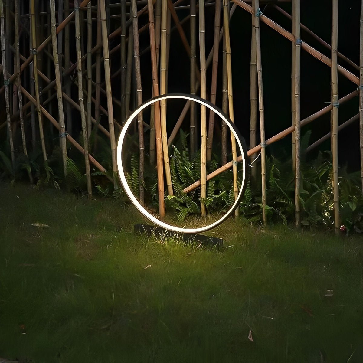 Waterproof Solar LED Ring Outdoor Lawn Landscape Lights - Flare Shack