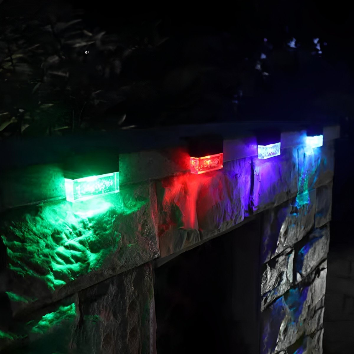Waterproof Solar Modern Outdoor Fence Wall Lights