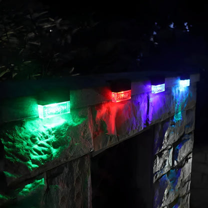 Waterproof Solar Modern Outdoor Fence Wall Lights