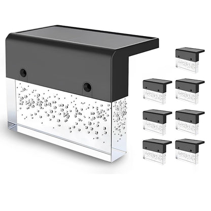 Waterproof Solar Modern Outdoor Fence Wall Lights