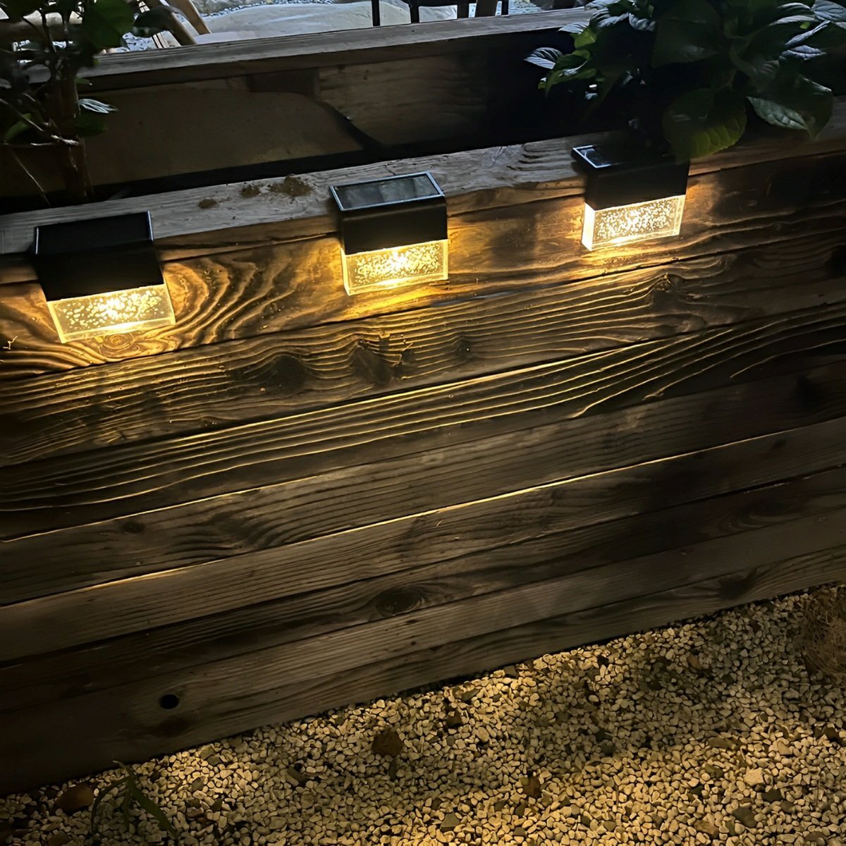 Waterproof Solar Modern Outdoor Fence Wall Lights - Flare Shack
