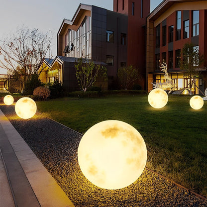 Waterproof Solar Moon Ball Lights Garden Landscape Lights - Flare Shack