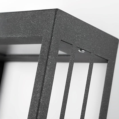 Waterproof Mountain Scenery Led Wall Sconce Garden Wall Light