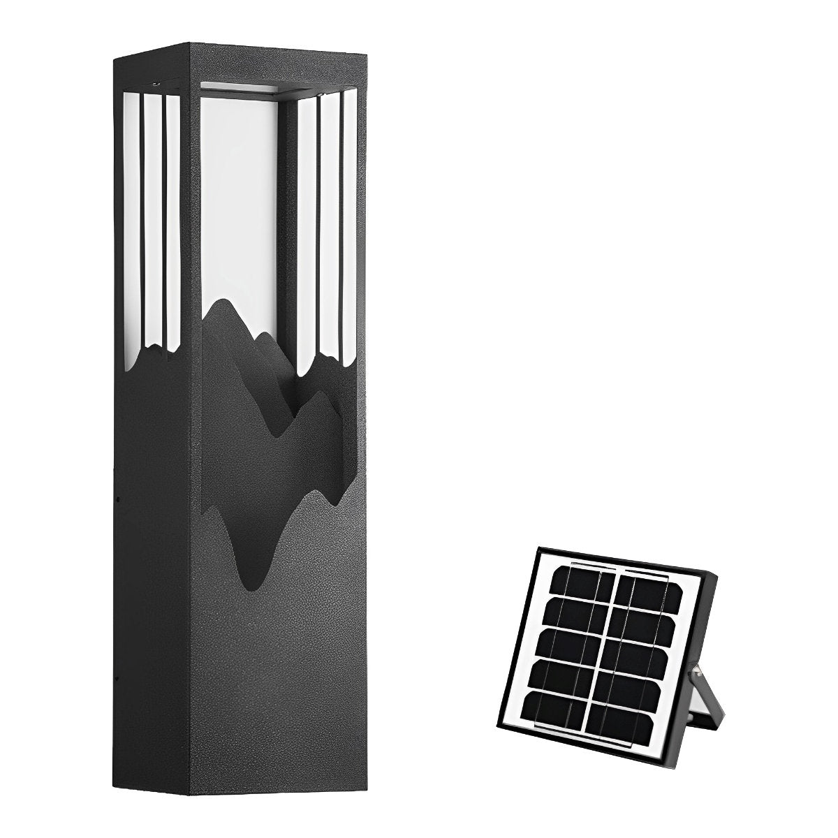 Waterproof Mountain Scenery Led Wall Sconce Garden Wall Light