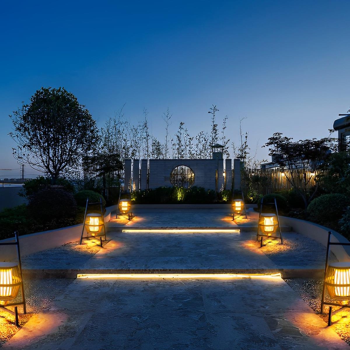 Waterproof Outdoor Floor Lamp Lanterns