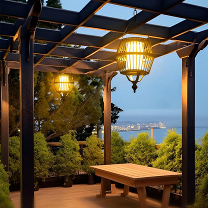 Waterproof Solar Outdoor Lanterns Ceiling Pendant Lights - Flare Shack
