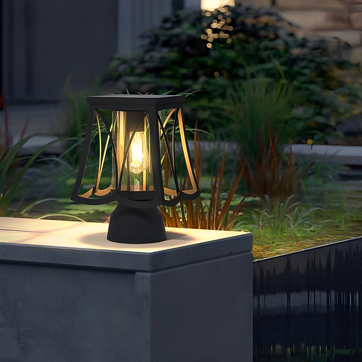 Waterproof Solar Powerd LED Outdoor Post Lights - Flare Shack