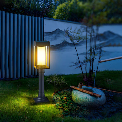 Waterproof Solar Rectangular Outdoor Lawn Landscape Light - Flare Shack