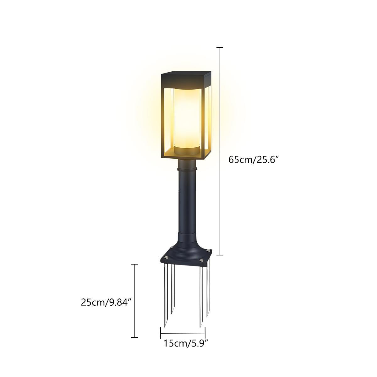 Waterproof Rectangular Outdoor Lawn Landscape Light