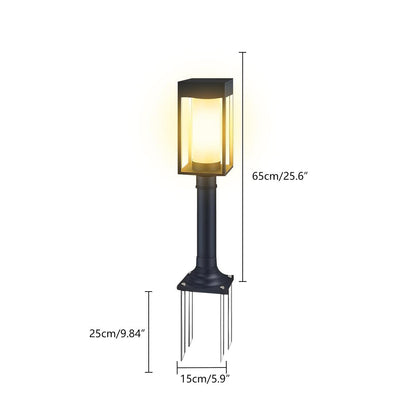 Waterproof Rectangular Outdoor Lawn Landscape Light