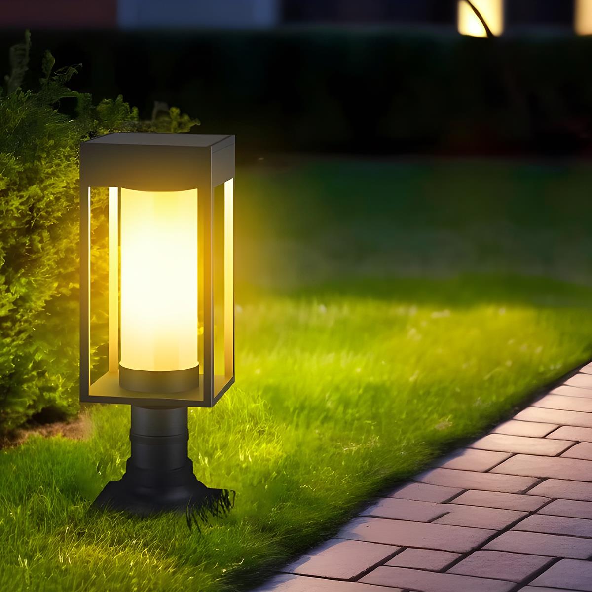 Waterproof Solar Rectangular Outdoor Lawn Landscape Light - Flare Shack